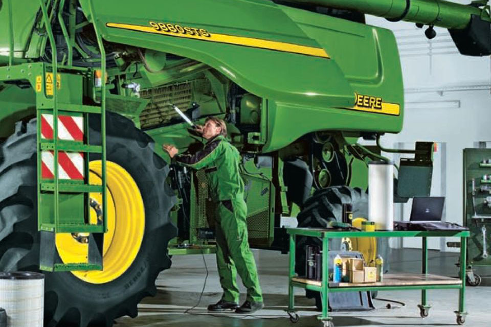 John Deere kombajni odrzavanje vodič
